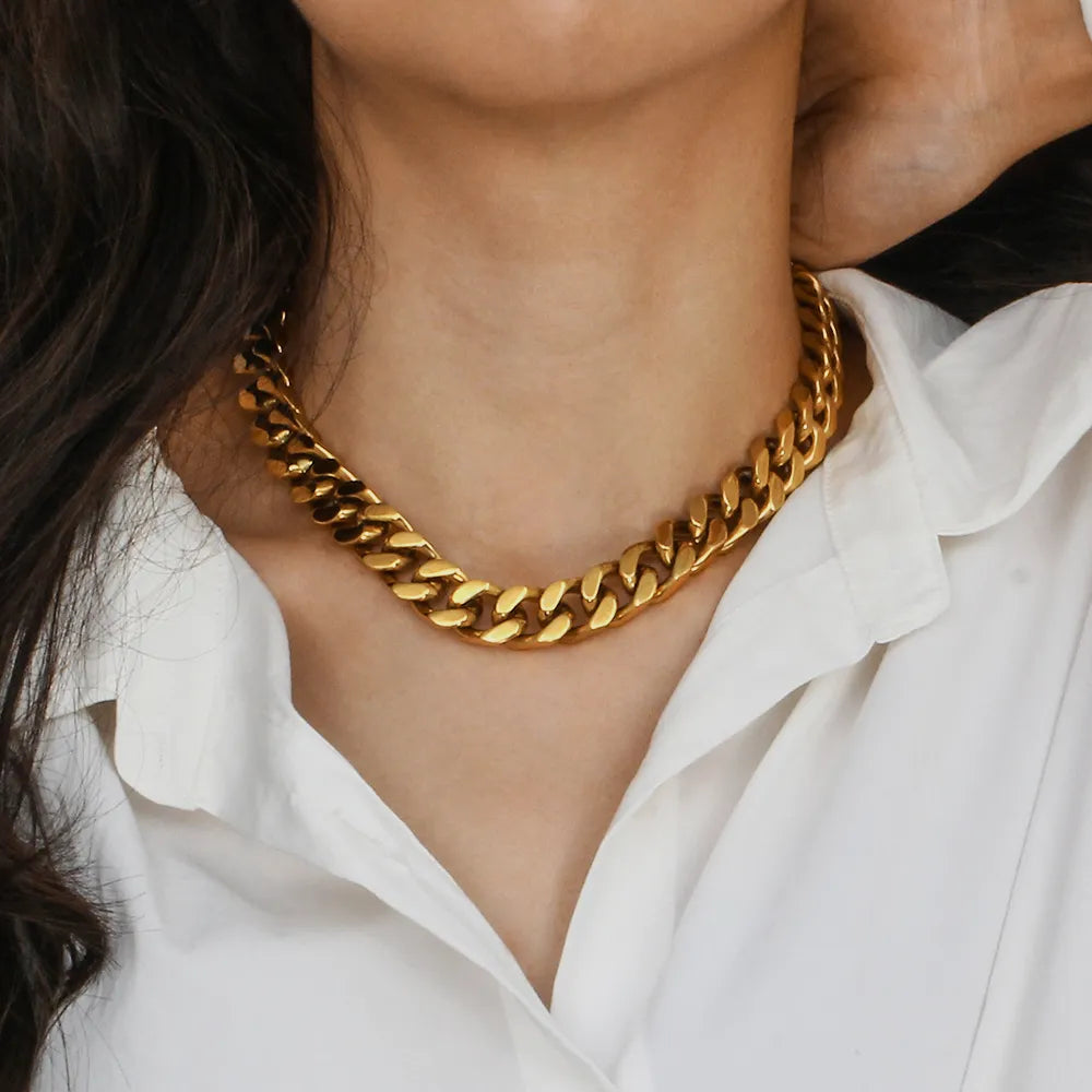 Chunky Cuban chain Necklace