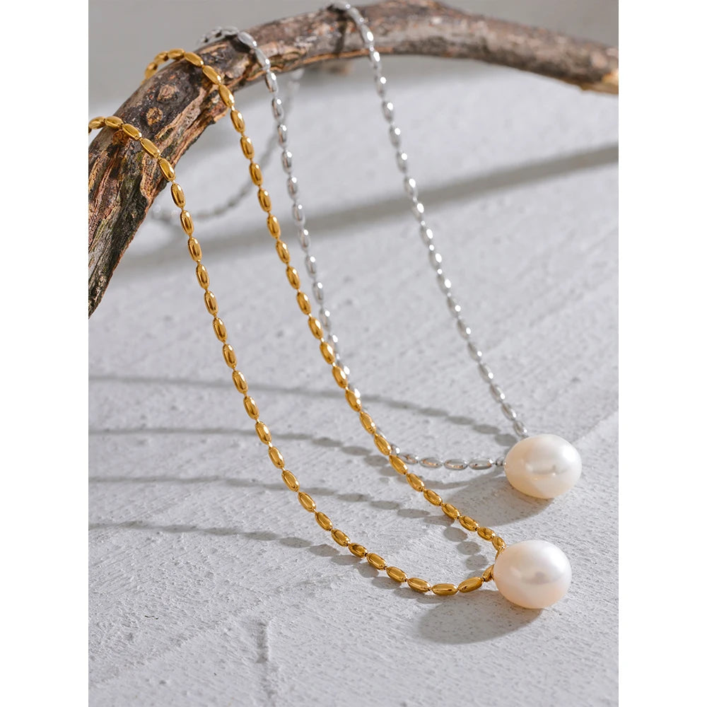 Pearl Beads Chic Necklace