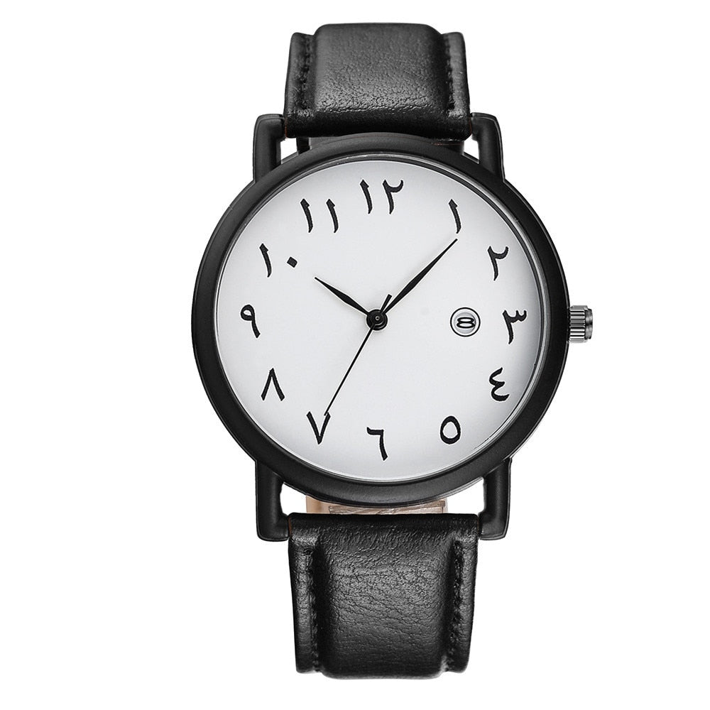 Trendsetter Arabic Numeral Watch